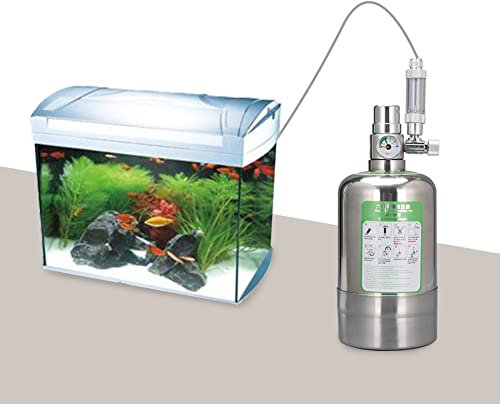 Sistema generador de CO2 de carbono, 1L/2L, reactor de dióxido de carbono para acuarios, kit de generador de CO2 para plantas, acuario, kit de sistema de generador de CO2