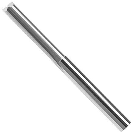 OTOTEC 2 fresas de extremo recto de flauta. Vástago de 6mm Fresa de ranura recta con broca de grabado 6mm X 32mm Fresa de extremo recto de carburo sólido Para madera Compresión MDF Acrílico