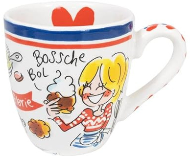 Blond Amsterdam Mini-Becher Holland, 200ml | Keramik, Hollands Glorie Design, Souvenir, Mikrowellengeeignet, Handwäsche empfohlen