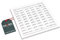 KOTARBAU® Rejilla de ventilación de 200 x 200 mm, con cerradura, de plástico con protección contra insectos, rejilla rectangular blanca, rejilla de ventilación