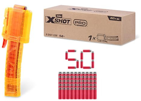 XSHOT Skins Pro Dart Clip and 50x Pro Darts