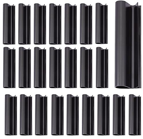 Clips de Fixation pour Bâche de Piscine, 12/24 12cm Pince pour Bâche de Piscine, Clip de Couverture de Piscine d'hiver Coupe-Vent pour Piscine Hors Sol avec Rampe en métal, Clip de Film de Serre