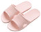 Czgcpyc Sandales de Douche, Pantoufles de Douche Antidérapantes Sandales de sol Intérieures et Extérieures Chaussures de Bain en Mousse Souple Unisexe, EU 37/38, Rose
