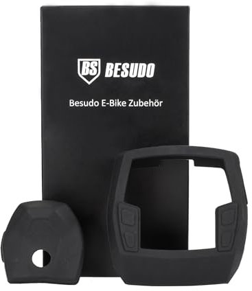 Besudo Silikon Schutzhülle-Set passend für Bosch Intuvia Display und Steuereinheit - Displayschutz Controler Unit Cover vor Kratzern, Stößen - Fahrradcomputer Schutz Cover -A