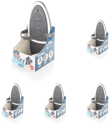 Minky VH80900108 Sure Grip Iron Holder with Strong and Secure Strip, Grey, One Size (Pack of 5)