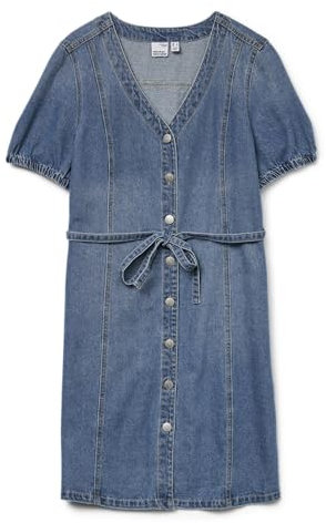 Vero Moda Female Jeanskleid VMJANET Kurzes Kleid
