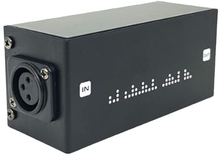 Booster for Dynamic - Booster Preamplifier | Microphone Preamp Lossless Dynamic Booster, Inline Active Microphone Preamplifier Low Noise Preamp for Passive Ribbon