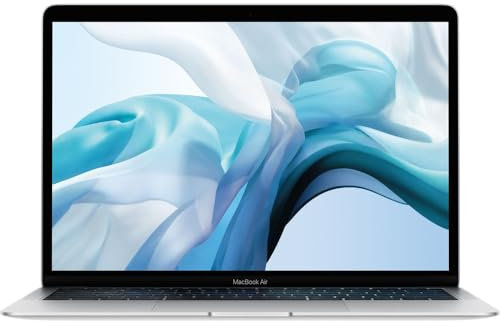 Apple MacBook Air 2018 mit Intel Core i5 (13-Zoll, 16GB RAM, 1.5TB SSD-Speicher) QWERTZ Deutsch Silber (Generalüberholt)