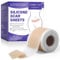 Pansement Silicone Cicatrice, Silicone Scar Sheets, Réutilisable Scar Removal Silicone Scar Tape, Convient aux cicatrices de césarienne, chirurgie, brûlures et chéloïdes (1,6×60 - 1,5 m)