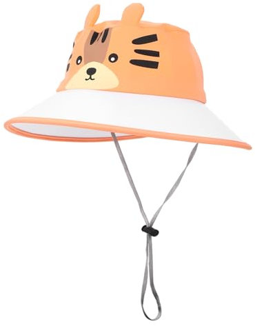 TEMPNAP Kindermütze Mit Tiermotiv Verstellbarer Sonnenhut Für Kleinkinder Uv-Schutz Für Sommerausflüge Reisen Und Freizeitaktivitäten