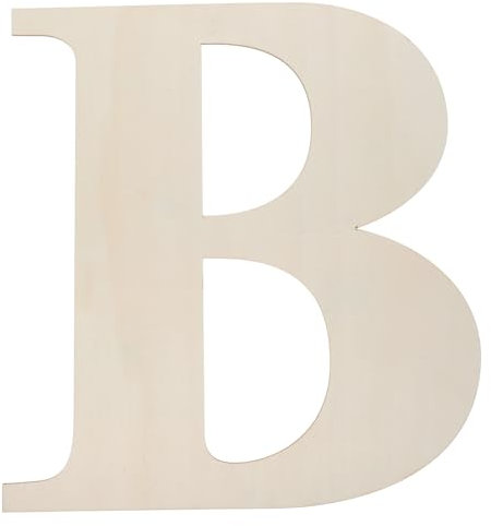 Mobestech Tablero del alfabeto inglés cartel de tablero de letras decoración de nombre para la pared letras de madera letras de pared Decoración de la pared de letras Boj