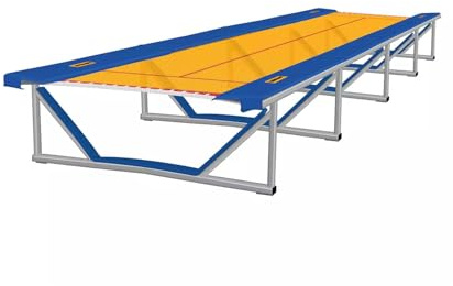 Eurotramp Trampolinbahn Stationär 2