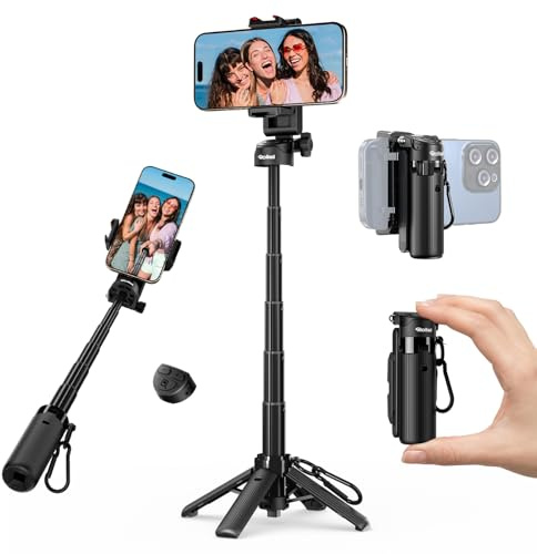 Rollei Treppiede Smartphone Estensibile 41cm Easy Creator SmartGrip 3-in-1