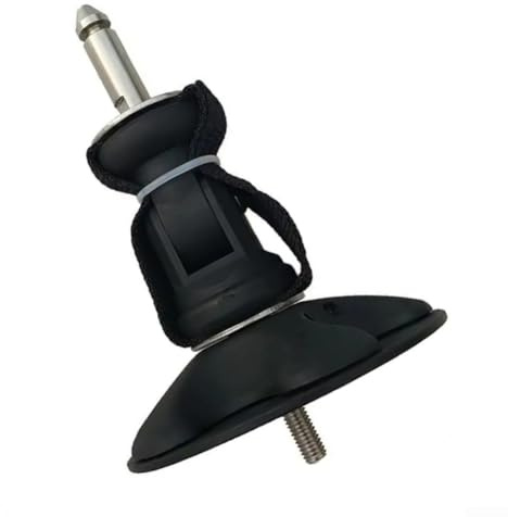 In Acciaio Inox Surf Tendine Joint Albero Piede Base 360 Rotazione M8 Pin Per Windsurf Consiglio Manutenzione Nero