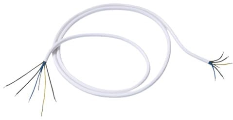 Bachmann 119.271 Herdleitung H05VV-F 5G2.50mm², 2,00m Weiss Aderendhülsen, 600 V