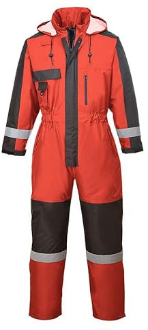 Portwest Winter Overall, Größe: S, Farbe: Rot, S585RERS