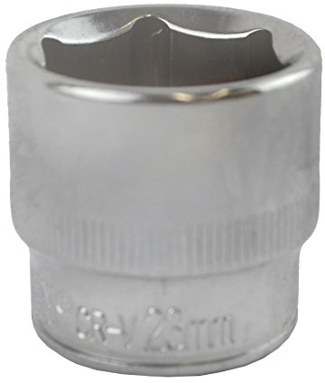 23mm 3/8 Drive Shallow Metric Socket Single Hex / 6 Sided Bergen