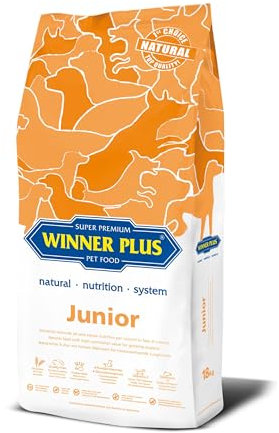 Winner Plus Junior 18 kg – Lebensmittel Natur hoher Nährwert für Welpen in Phase-Wachstum