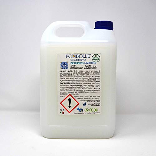 ECOBOLLE Lavatrice Bianco Assoluto Concentrato Super Profumato (5 kg)