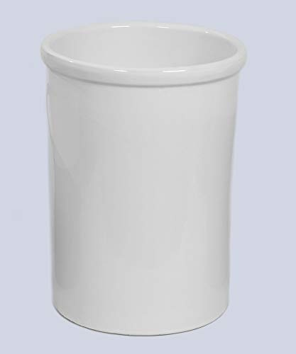 Ceramiche Benegiamo BENEGIAMO VASETTO ACCIUGHE 15CM BIANCO 308B