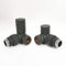 Round Anthracite Corner Radiator Valves (Pair)