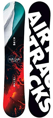 Airtracks Herren Snowboard North South Four Camber Snowboard Wide All Mountain Freestyle Freeride 150 cm