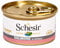 Schesir Cat Natural Lachs, Katzenfutter nass im eigenen Saft, 24 Dosen x 85 g
