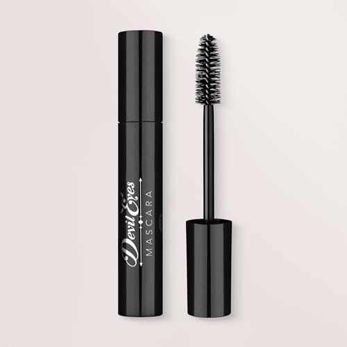 Pippa of London Devil Eyes Mascara Volumen Schwarz (504) - Mascara für Wimpernvolumen
