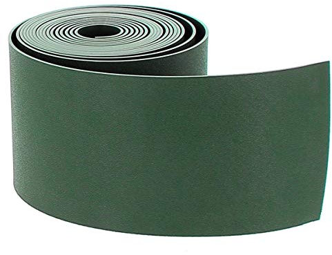 GT Garden Rasenkante aus Kunststoff - Beeteinfassung für Rasen, Blumenbeet oder als Mähkante - 15cm x 6m - Grün