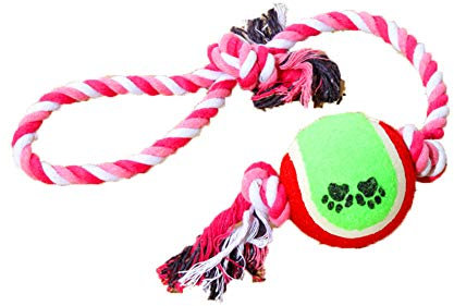 llasm Dog Toy Pet Toys Dogs Puppy Chew Toys Dog Rope Toy Dog Ball On Rope Happy Doggie Magic Ball Dog Toys For Boredom Dog Toys For Small Dogs Teething Toys For Puppies
