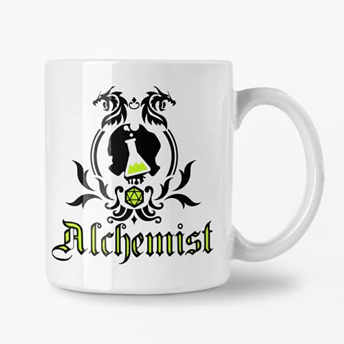 D and D Dungeon Master Alchemist Mug