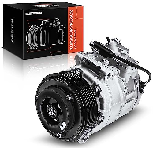 Frankberg Compresor de aire acondicionado con embrague Gasolina Compatible con 5 Series E60 5 Series Touring E61 7 Series E65 E66 E67 Z4 R.o.a.d.s.t.e.r E89 64526956715incl. aceite premezclado