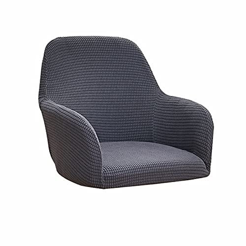 ZZDXW Stuhlhussen-Bezüge 6er Set Küchenstühle 4er Mit Armlehne Stretch Büro Hochlehner Stuhlbezug, MaisköRner Samt Sessel Schonbezug Stihle Sitzauflage, Fuir Esszimmer Hochzeit Party Hotel Bankett