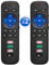 【Pack of 2】 for Roku-TV-Remote-Replacement,Universal Control for TCL,ONN, Hisense Roku TVs