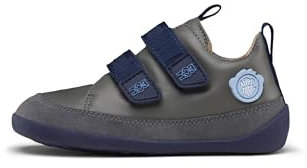 Affenzahn Barfußschuh Leder Buddy, 31/31 Kinder, Bär grau