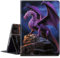 BPQOJB for Microsoft Surface Pro 7 Case with Adjustable Stand & Auto Wake/Sleep Slim Smart Protect Cover Tablet Case for Microsoft Surface Pro 7 Plus/6/5/4 12.3 inch - Cute Purple Dragon