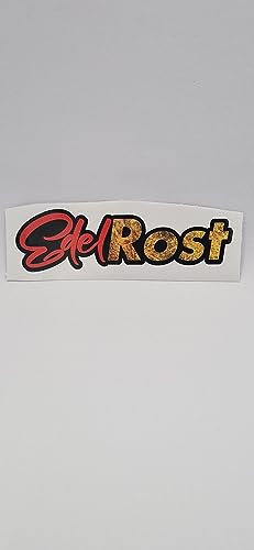 Edelrost Stahlfrei Aufkleber Rat Ratte Odschool Hotrod Rost Sticker RetroSticker Neu Schriftzug
