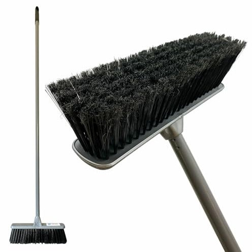 Soft Indoor Broom Long Handled Sweeper Sweeping Brush Floor Cleaning Kitchen