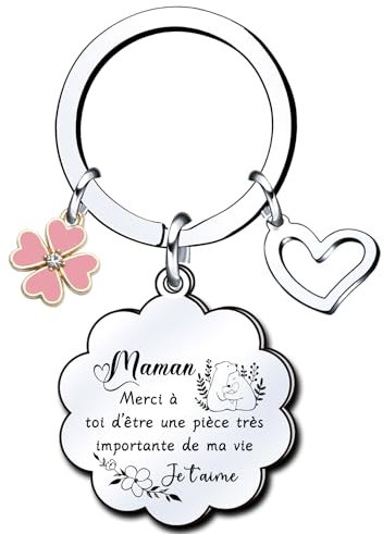 LKJHGF Cadeau Original pour Maman - Porte-clés Fête Des Mères, Anniversaire