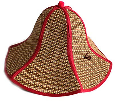 Tuoservo Casquette chinoise chapeau de paille souple chapeau de soleil à large bord pour femme casquette de plage d'été grand chapeau Fedora pliable beige, beige, Taille unique
