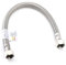 Home Range 300mm 3/8 x 3/8 |2 Lengths| Flexible Connector Hose Pipe WRAS Approved, Stainless Steel Braided, 10 Bar Pressure, 90°C, BSP Female Fitting for Plumbing & Kitchen Use