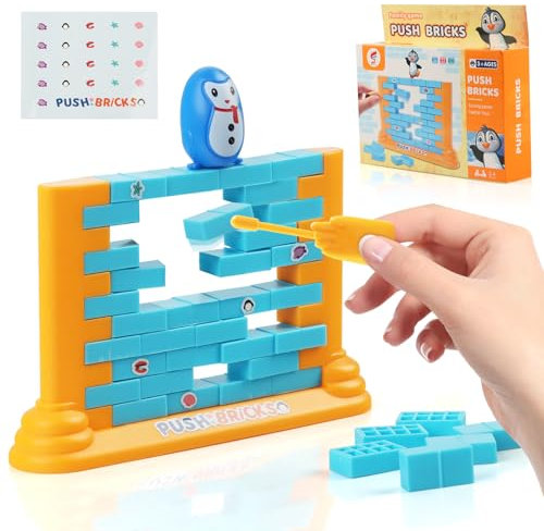 JWTRSVTY Pinguin Spiel Kinder, Pinguin Familien Brettspiel, Pinguin Escape Gesellschaftsspiele, Pinguin Kinder Puzzle Spiel, Pinguin Interaktive Eltern Kind Tischspiele zwei Spieler für ab 3 Jahren