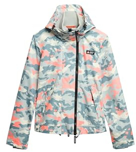 Superdry Damen Mountain Windbreaker Jacke mit Kapuze