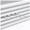 Aluminium-Lamellenwand-Organizer, Wandmontage, Lagerregal für Einzelhandel und Zuhause, Garage, Wandpaneele für effiziente Organisation (104,9 x 15,5 cm)