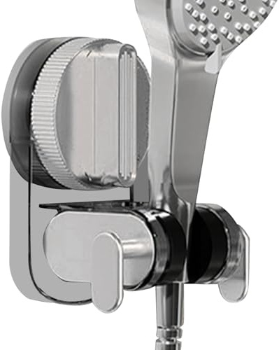 Shower Head Holder Suction | Shower Hose Holder Suction Cup - Adjustable Angle Bathroom Showerhead Support Bracket for Camping Outdoor