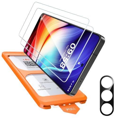 LϟK für Samsung Galaxy S26 Panzerglas mit Kameraschutz - 2 Stück | mit Auto Montage, HD-Hartglasfolie Displayschutz, Full Screen 0 Staub & Blasen Kratzfest Schutzfolie, Kompatibel mit Hülle