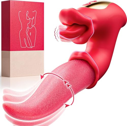 Vibration für Frauen Sex Spielzeug für die Frau 3 in 1 Zunge Vibrator | Sexspielzeug Vibratorensets für Frauen mit 10 Vibrationmodi Dildos Vibratoren|Sex Spielzeug für Die Paare Leise Bohrmaschiene