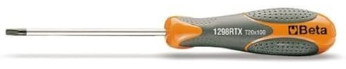 Beta 12980040 Model 1298 RTX40 Screwdrivers for Tamper Resistant, Torx Head Screws with Handles, T40