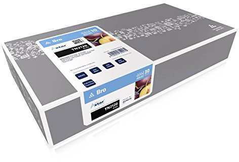 ASTAR AS19214 Toner kompatibel zu BROTHER TN2120 5200 Seiten, Schwarz, XXL (100% Mehrleistung)