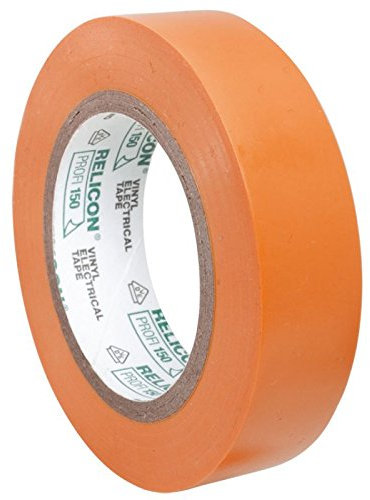 PVC Isolierband, PROFI 150, Breite 15 mm, Länge 10 m Farbe orange